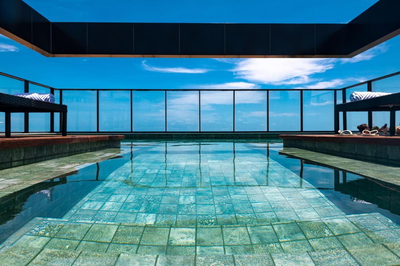 João Pessoa Ba'Ra Hotel מראה חיצוני תמונה The rooftop pool at the hotel